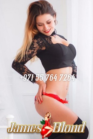 Latvian Delfina James Blond Girl +971557647264